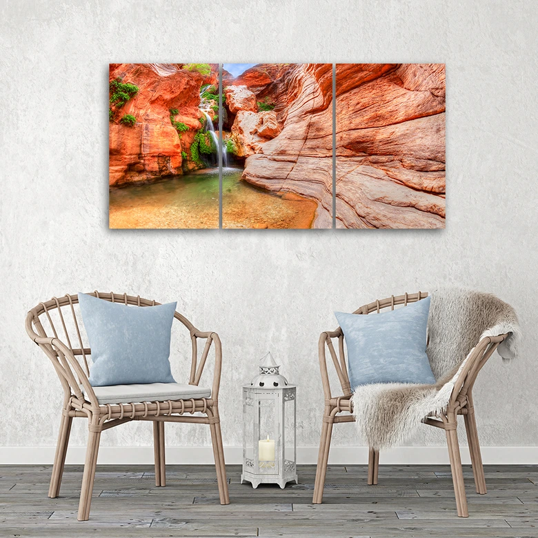Leinwandbild 3-teilig, Grand Canyon Landschaftsbild 