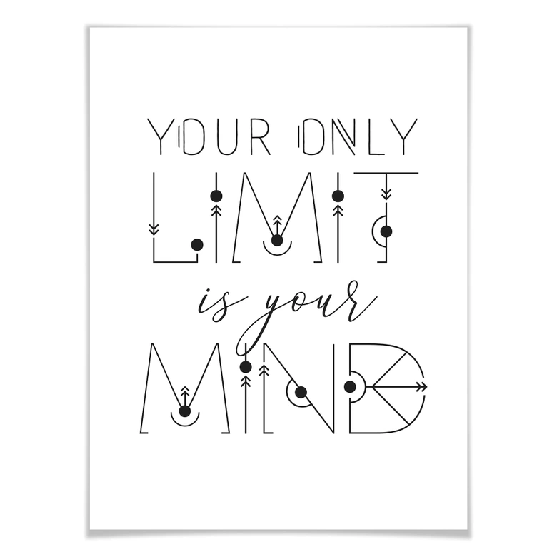 Poster Your only Limit is your Mind 