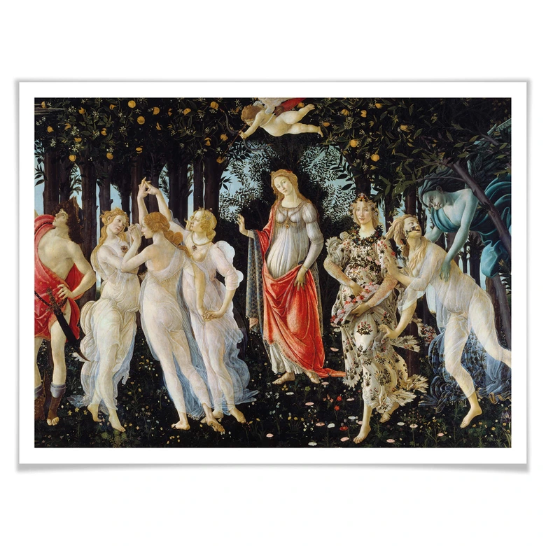 Poster Botticelli - Der Frühling 