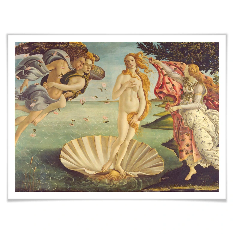 Poster Botticelli - Birth of Venus 