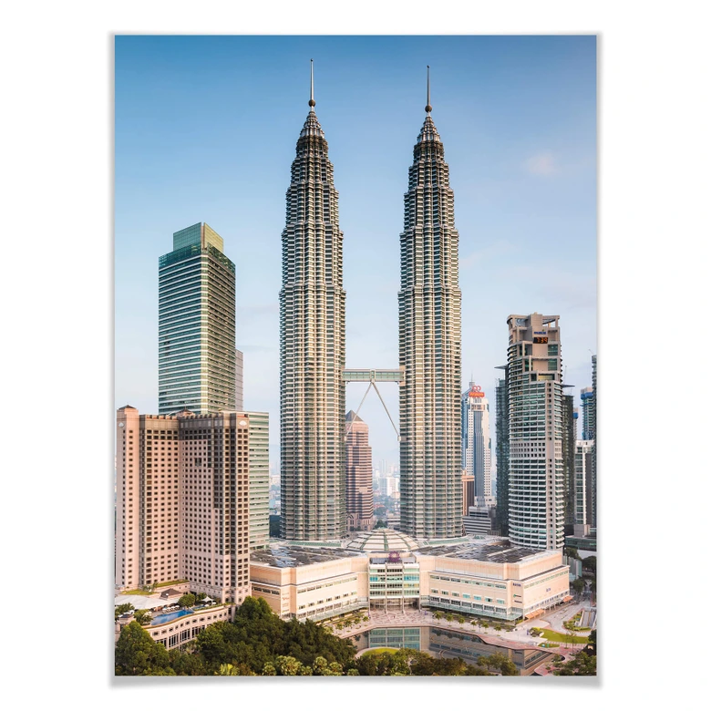 Poster Colombo - Petronas Towers in Kuala Lumpur 