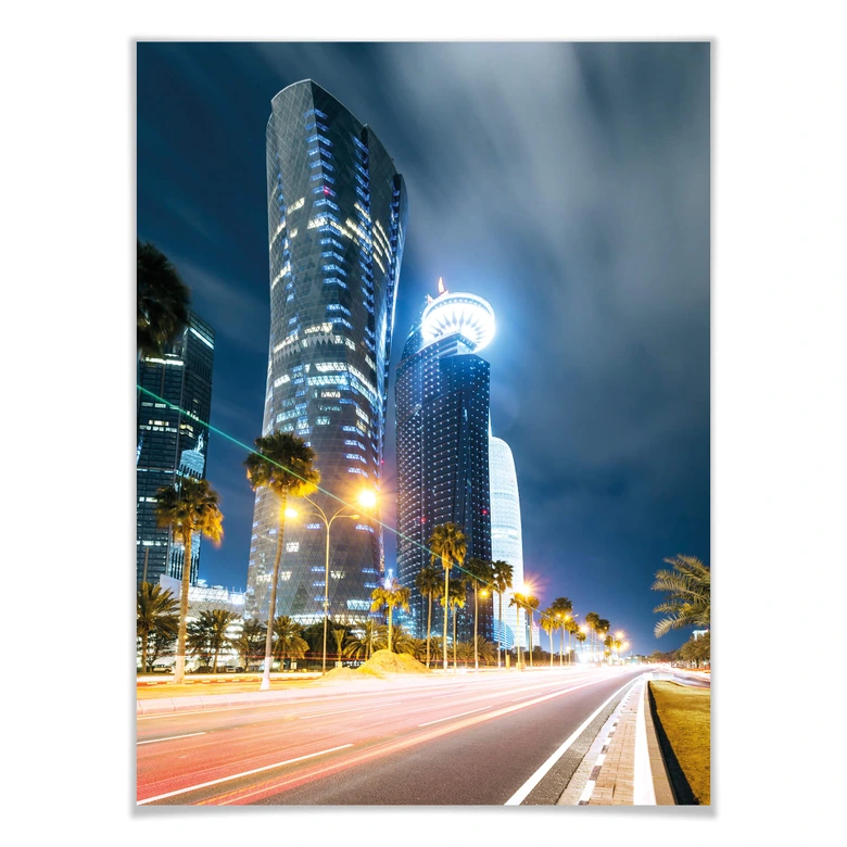 Poster Colombo - Qatar - Doha 