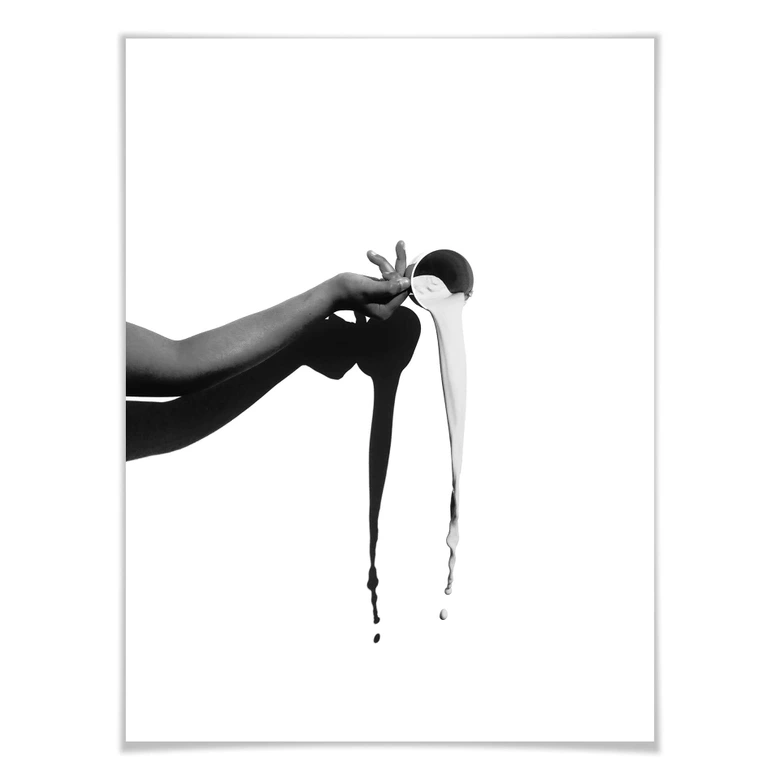Poster Das Milchglas 