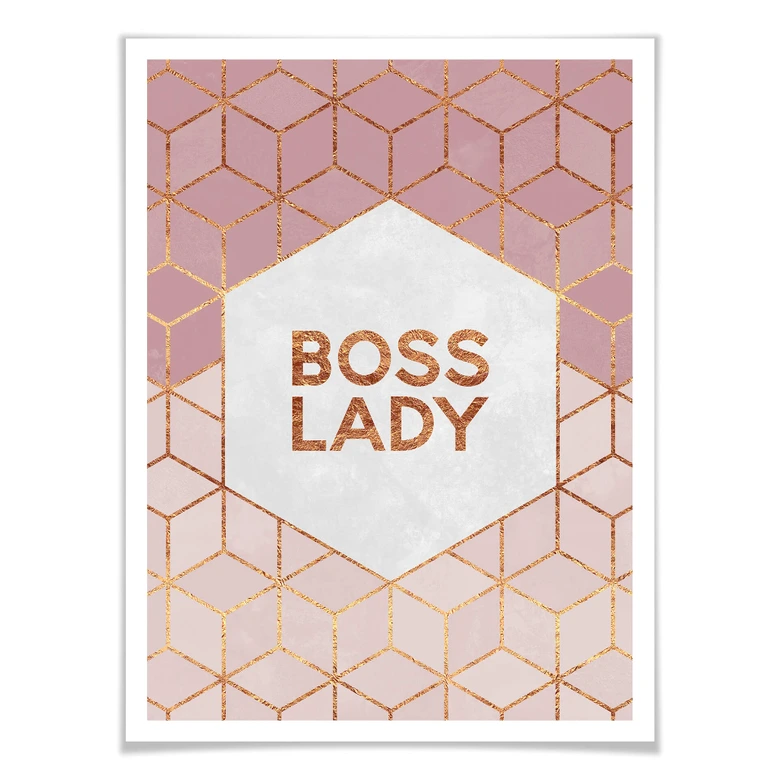Poster Fredriksson - Boss Lady 