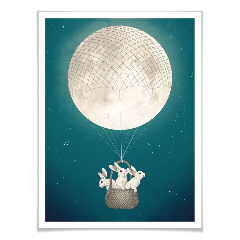 Poster Graves - Moonbunnies 