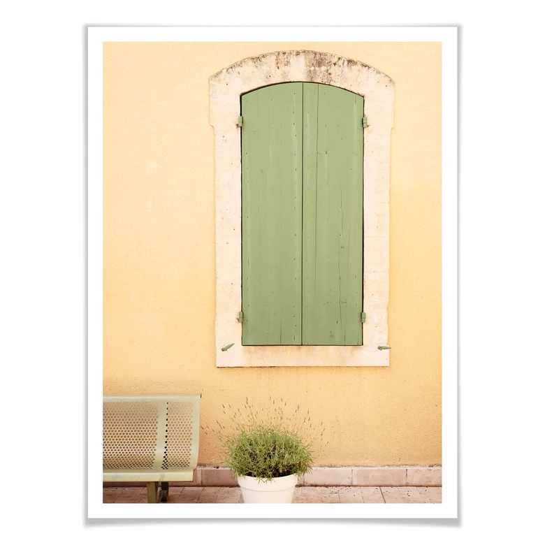 Poster Hugonnard - Green Window 