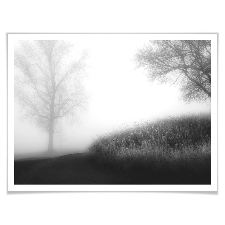 Poster Huybrighs - Nebel am Morgen 