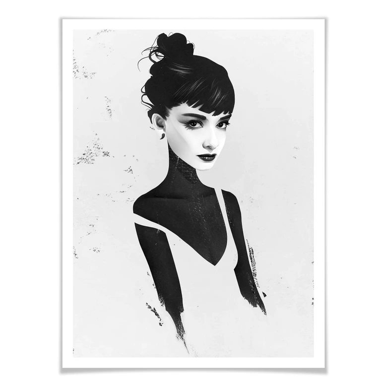 Poster Ireland - Oh Audrey 