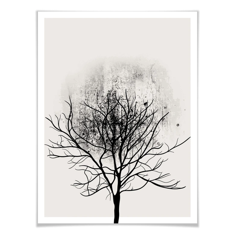 Poster Kubistika - Tree Study 03 
