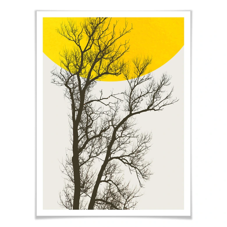 Plakat - Kubistika - Efterårsminder 