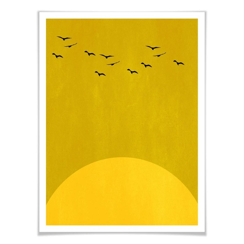 Poster Kubistika - Sonnentanz 