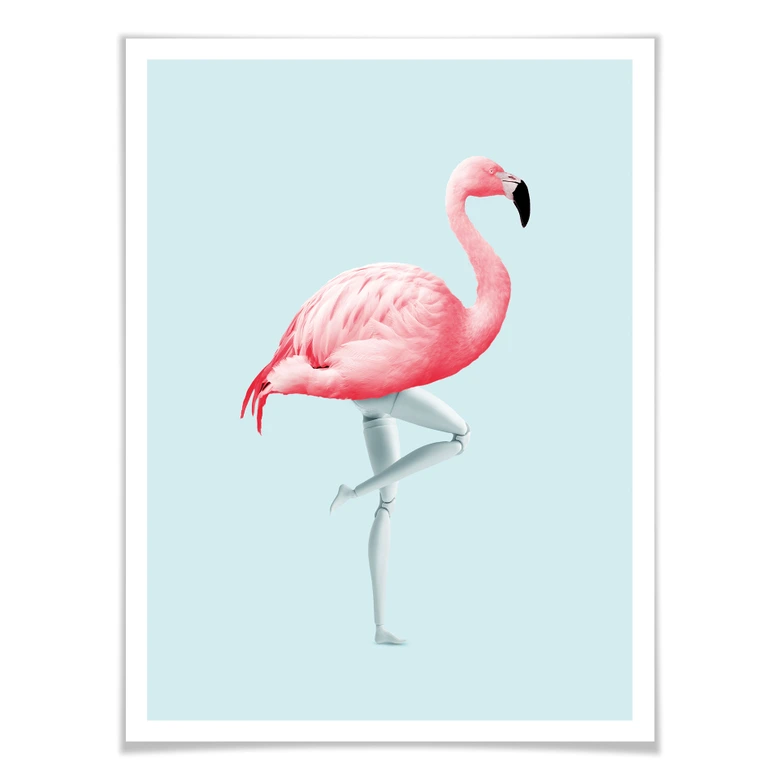 Poster Loose - Flamingo Mannequin 