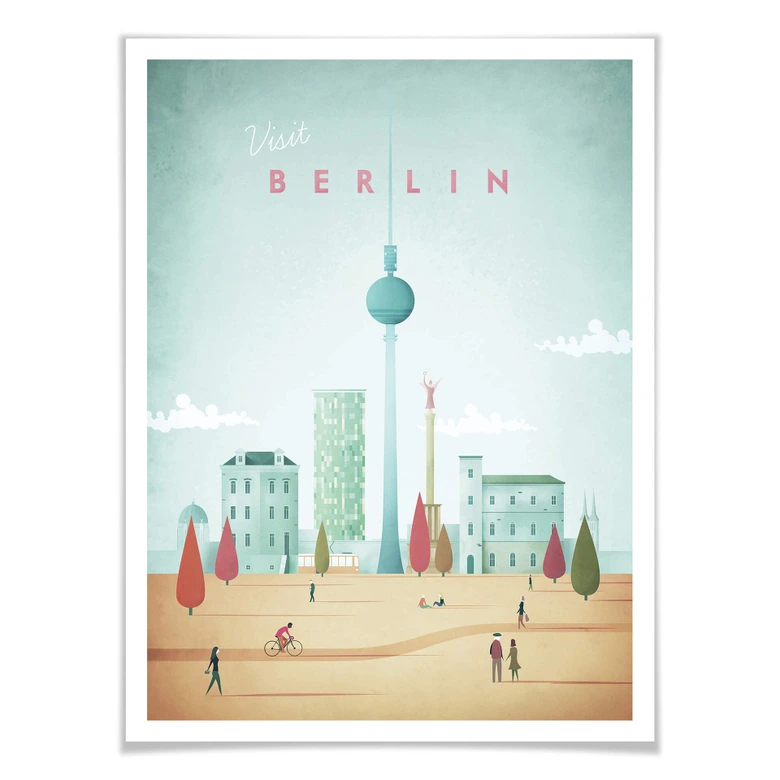 Poster Henry Rivers - Berlin 