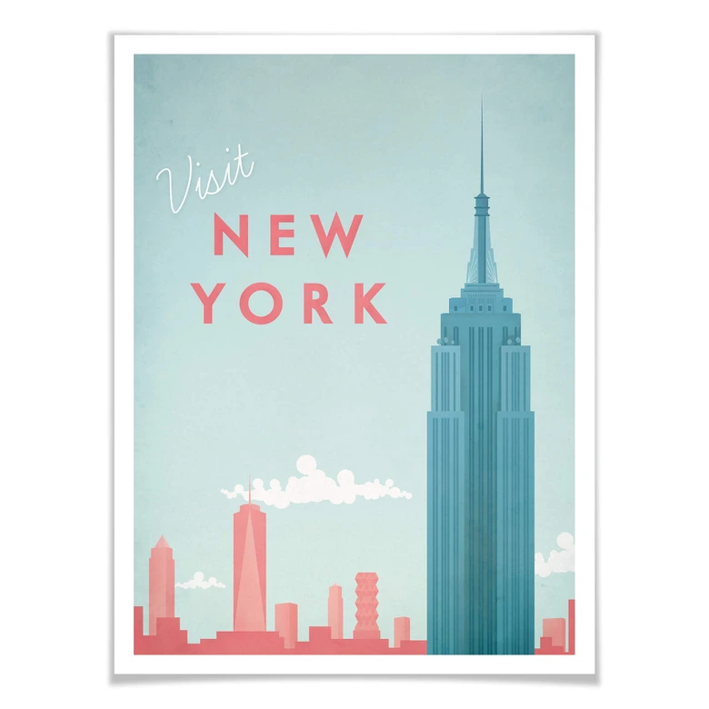 Poster Rivers - New York 