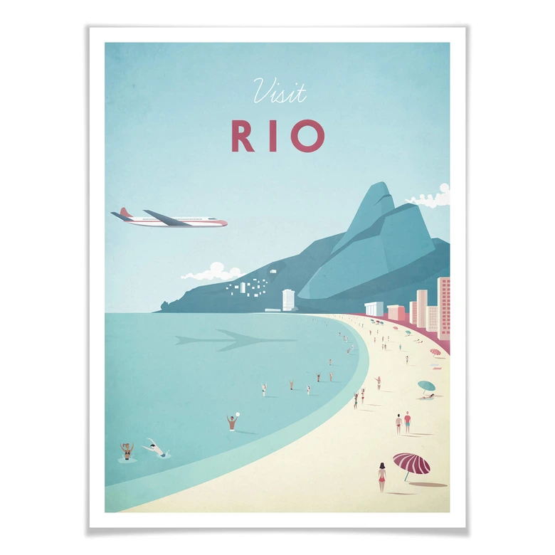 Poster Rivers - Rio de Janeiro 