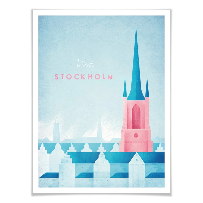 Poster Rivers - Stockholm 