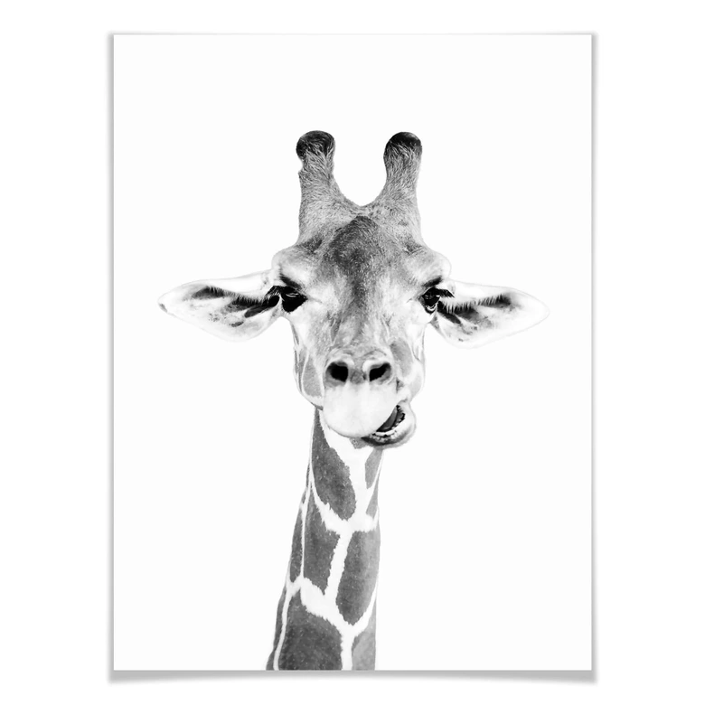 Poster Sisi & Seb - Happy Giraffe 