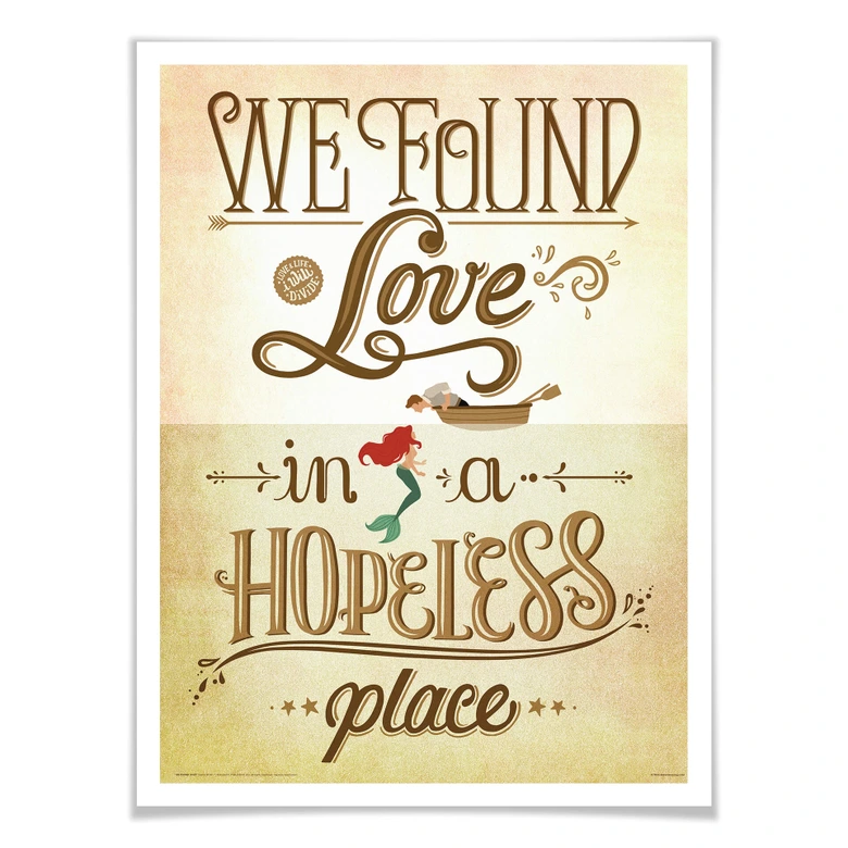 Poster Tohmé - We found Love 