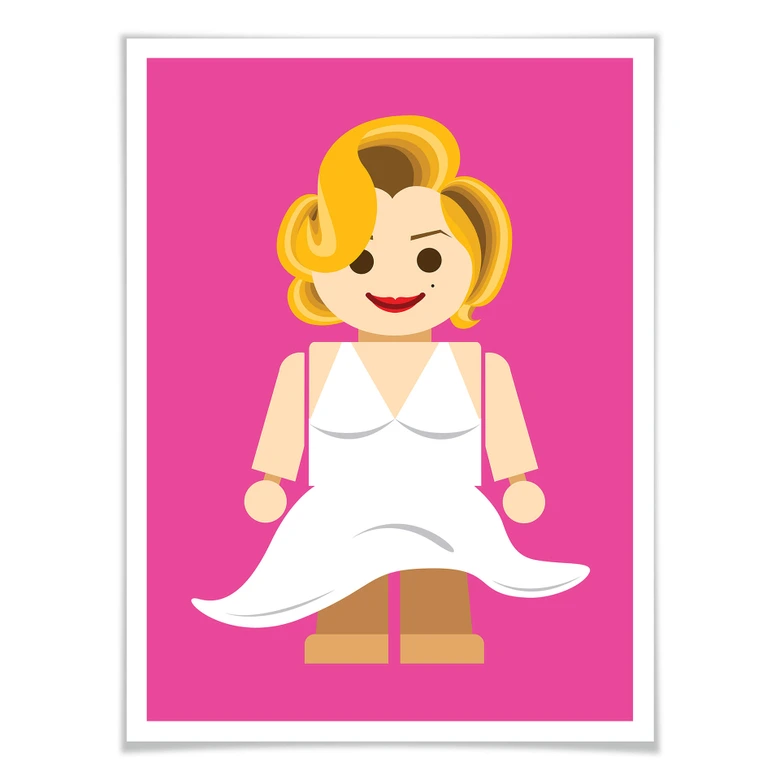 Poster Gomes - Marilyn Monroe Spielzeug 