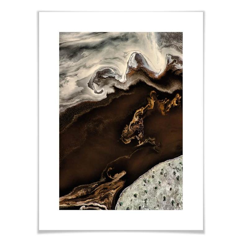 Poster Chang - Landskapets strukturer 