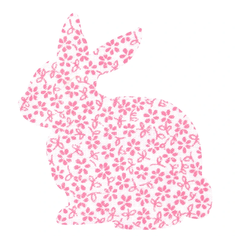 Wandtattoo Hase 02 (Muster) 
