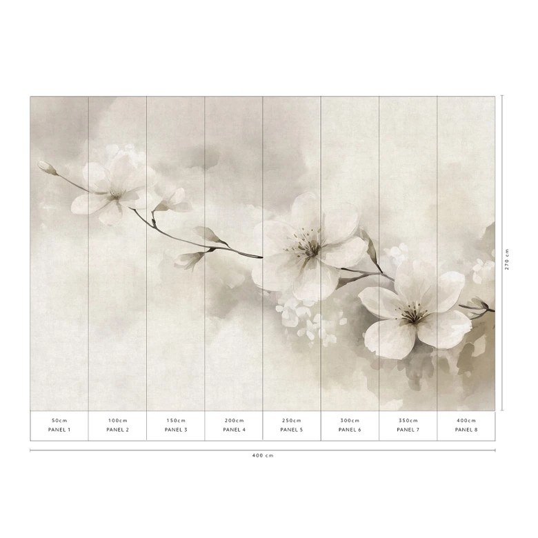 Guido Maria Kretschmer Fototapete First Light- Art Edition 2  taupe 