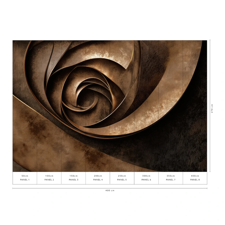 Guido Maria Kretschmer Fototapete Core of Quiet- Art Edition 2  bronze 