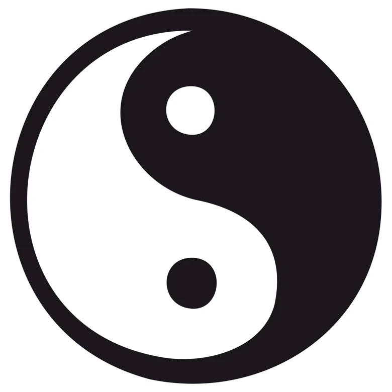 Wandtattoo Yin Yang 1 