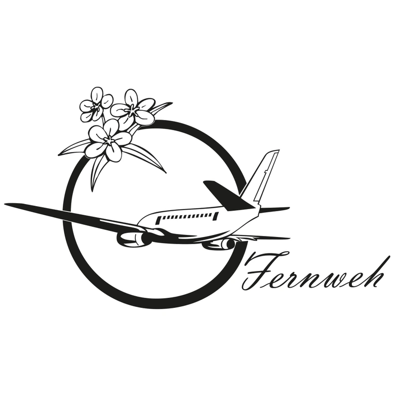 Wandtattoo Fernweh 