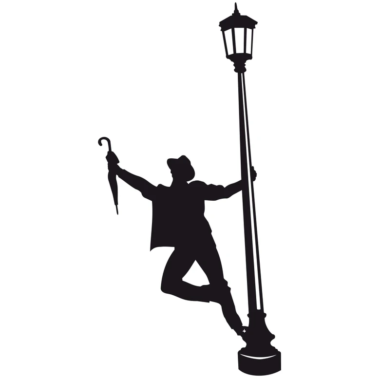Wandtattoo I'm singin' in the Rain 3 