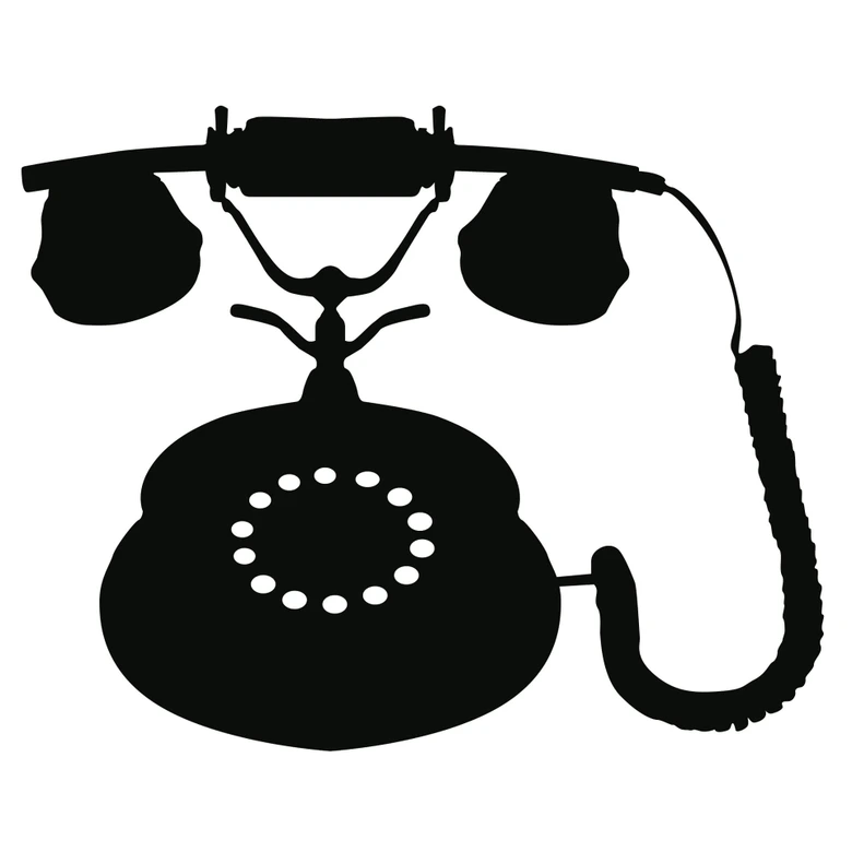 Wandtattoo Telefon 