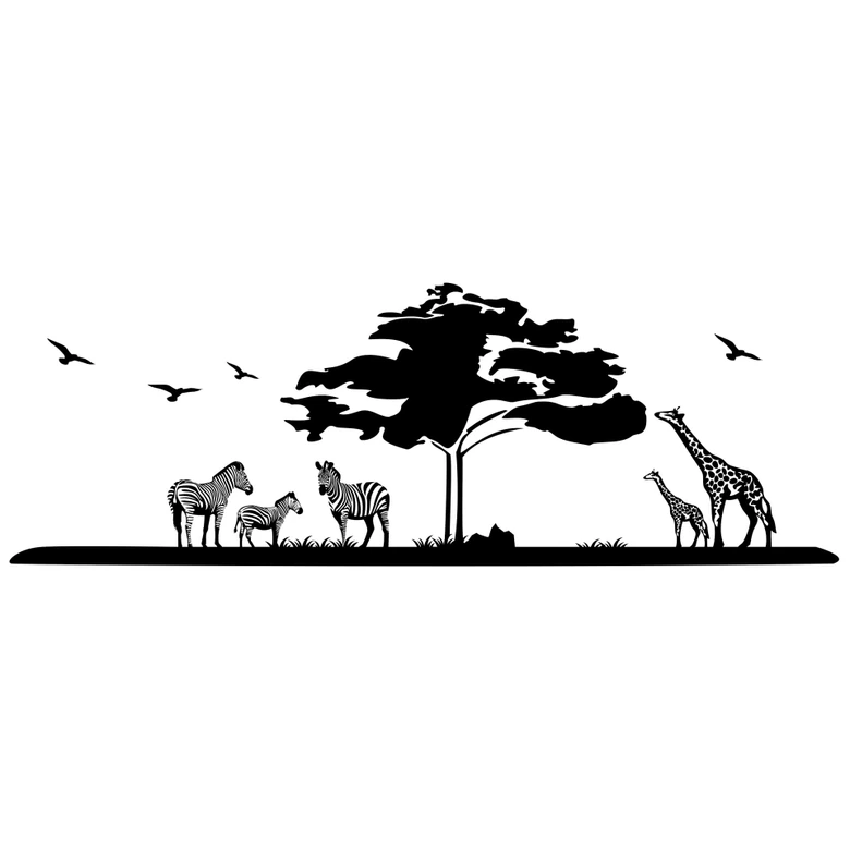 Muursticker Afrika 4 