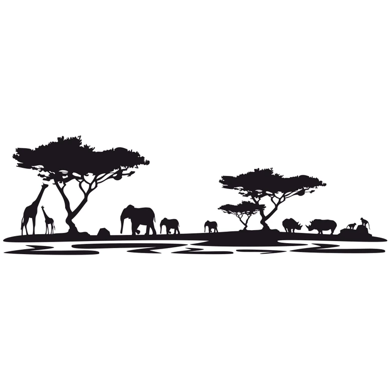Africa 5 Wall sticker 