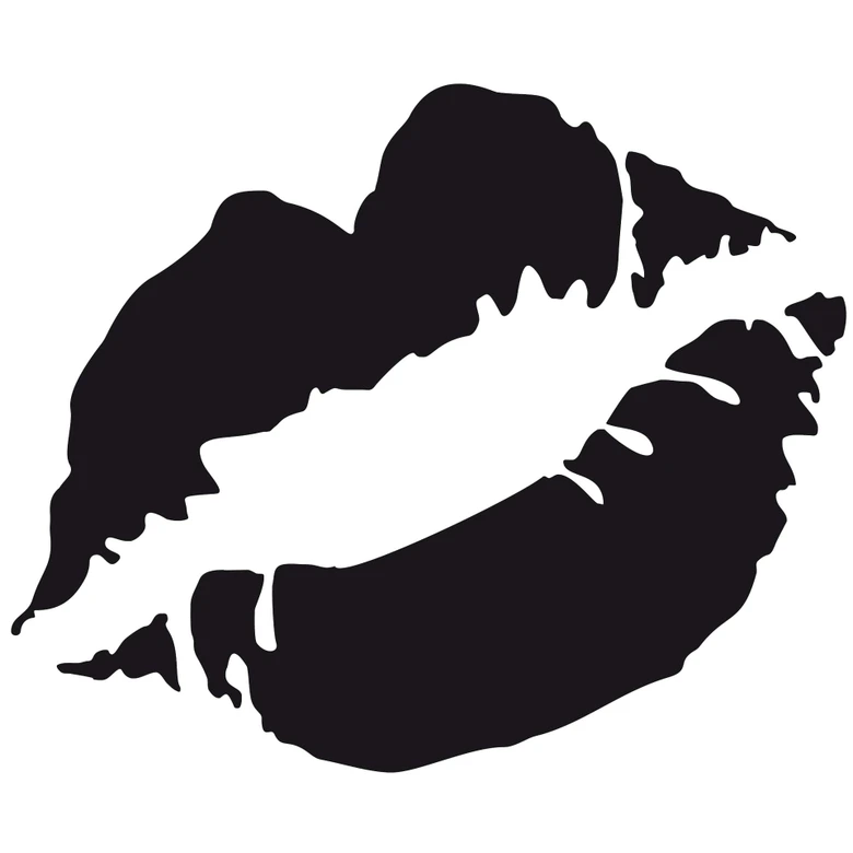 Wandtattoo Lips 