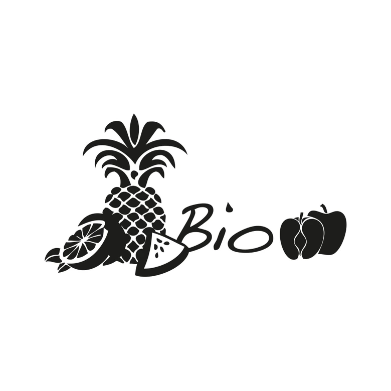 Wandtattoo Bio Obst 