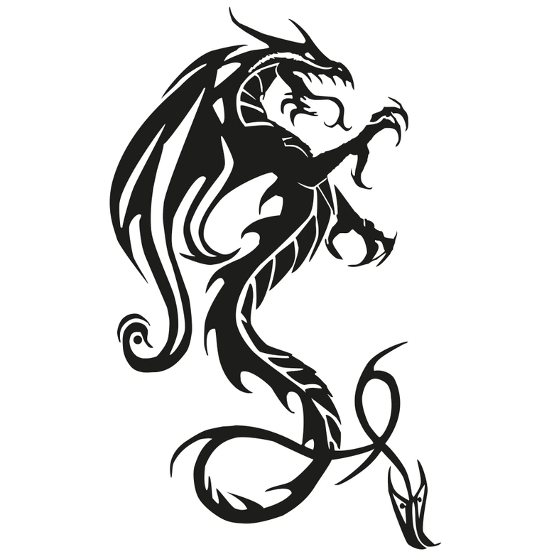 Strong Dragon Wall sticker 