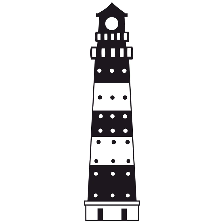 Wandtattoo Leuchtturm 2 