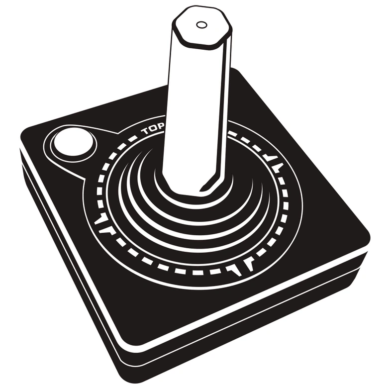Joystick wallsticker 