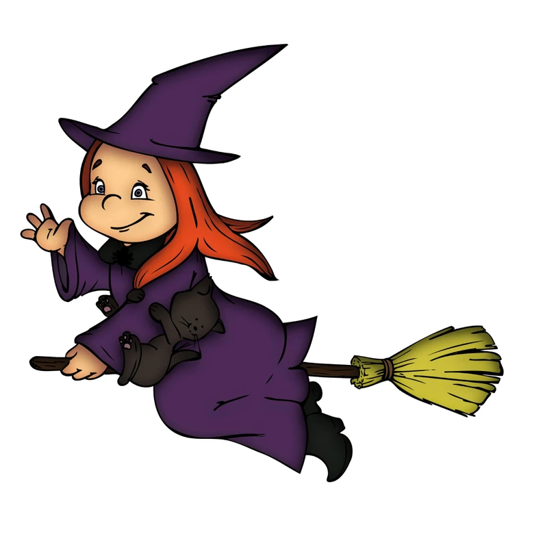 Muursticker Halloweenheks 2 
