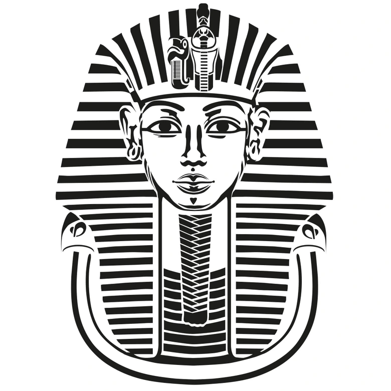 Wandtattoo Tutanchamun 