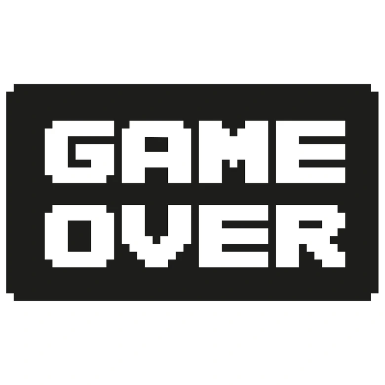 Game Over Wall sticker 