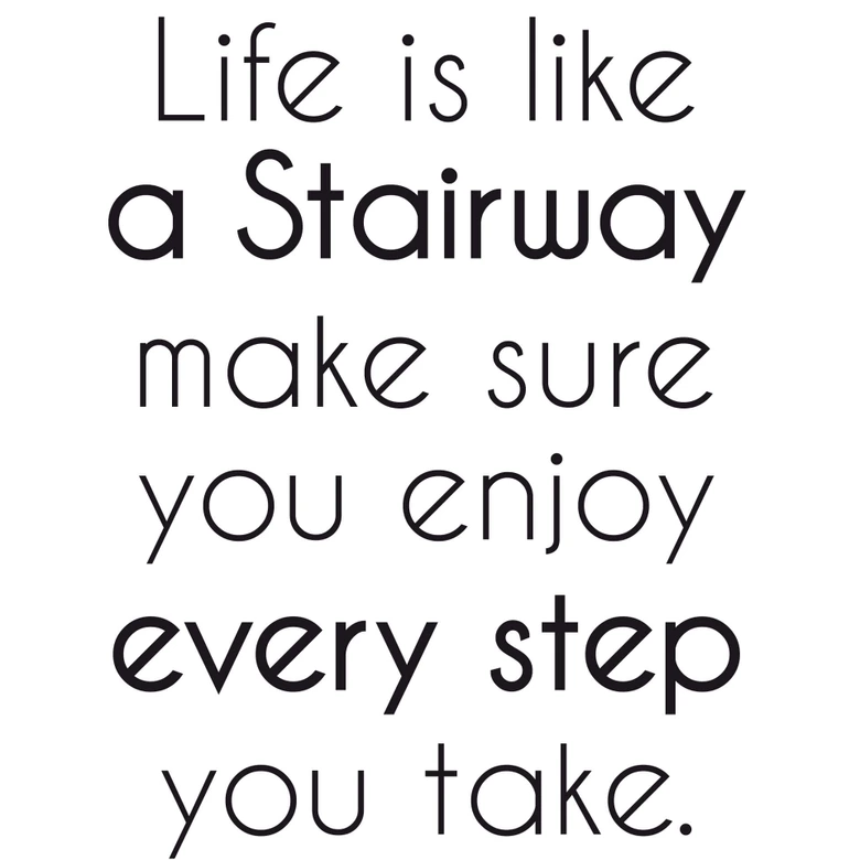 Trapsticker Life is like a Stairway... 