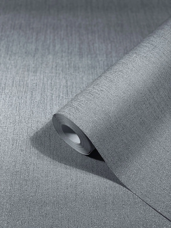 Papier peint intissé SCHÖNER-WOHNEN, papier peint texturé gris, argent 