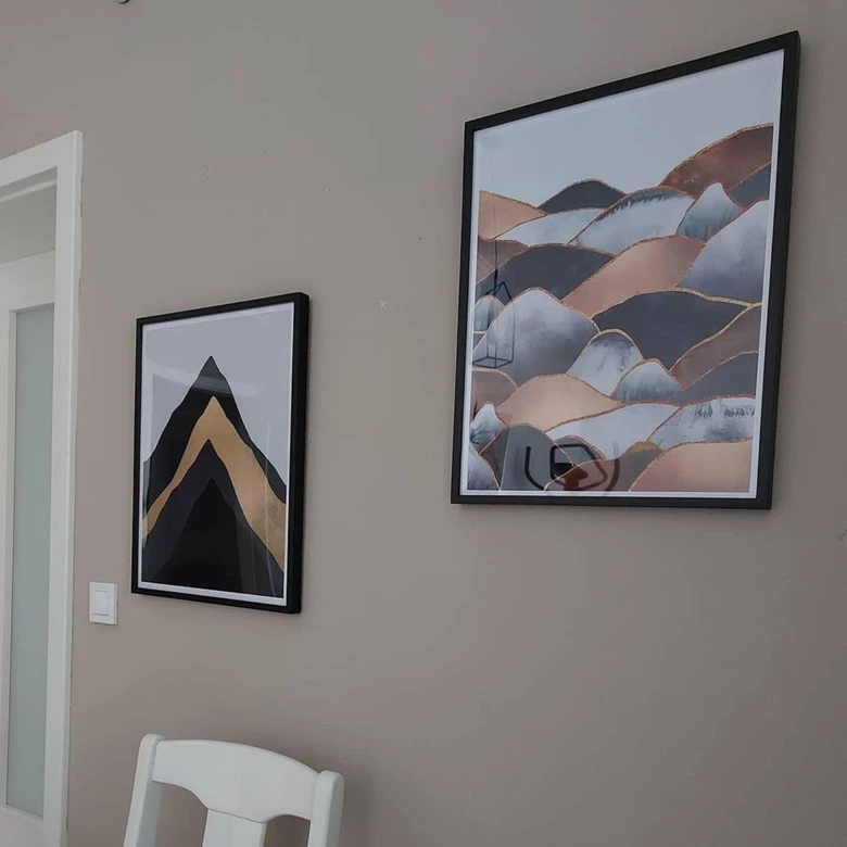 Poster Fredriksson - Quatre montagnes 