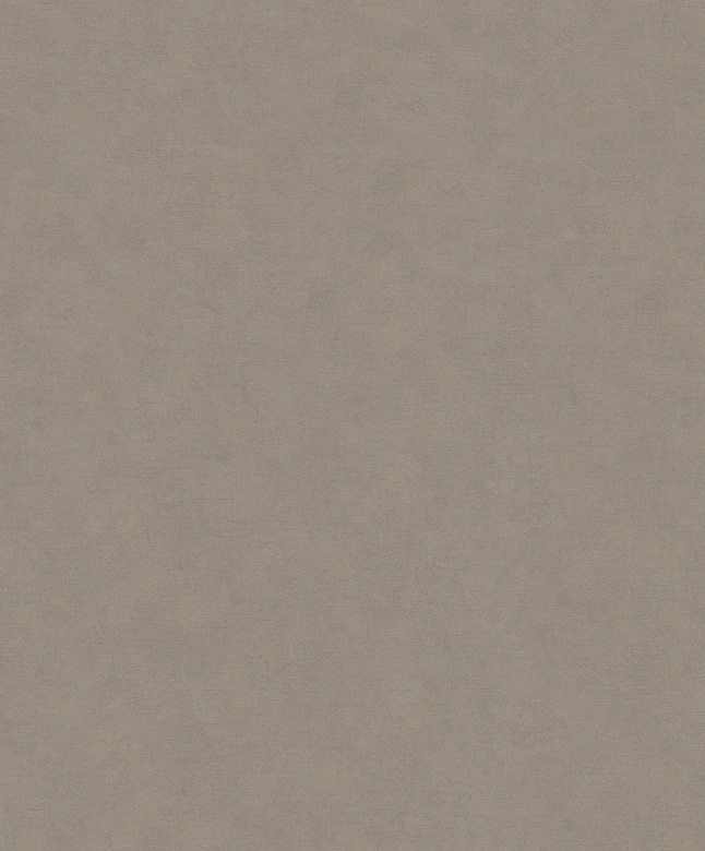 Papier peint intissé d'aspect et de texture monochromes modernes, brun uni 