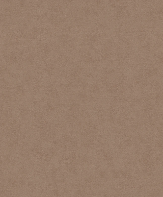 Papier peint intissé d'aspect et de texture unis modernes en brun uni 
