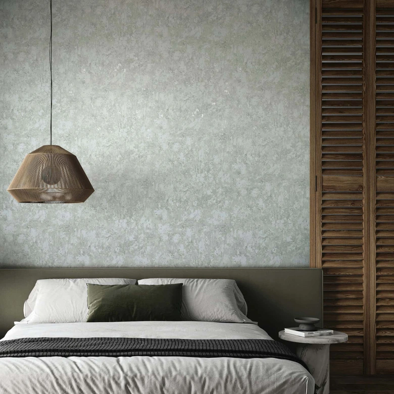 Vliestapete Betonoptik Struktur Modern in Grau 