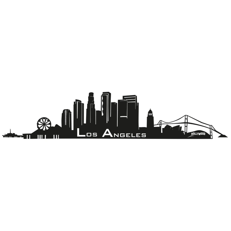 Wandtattoo Los Angeles 