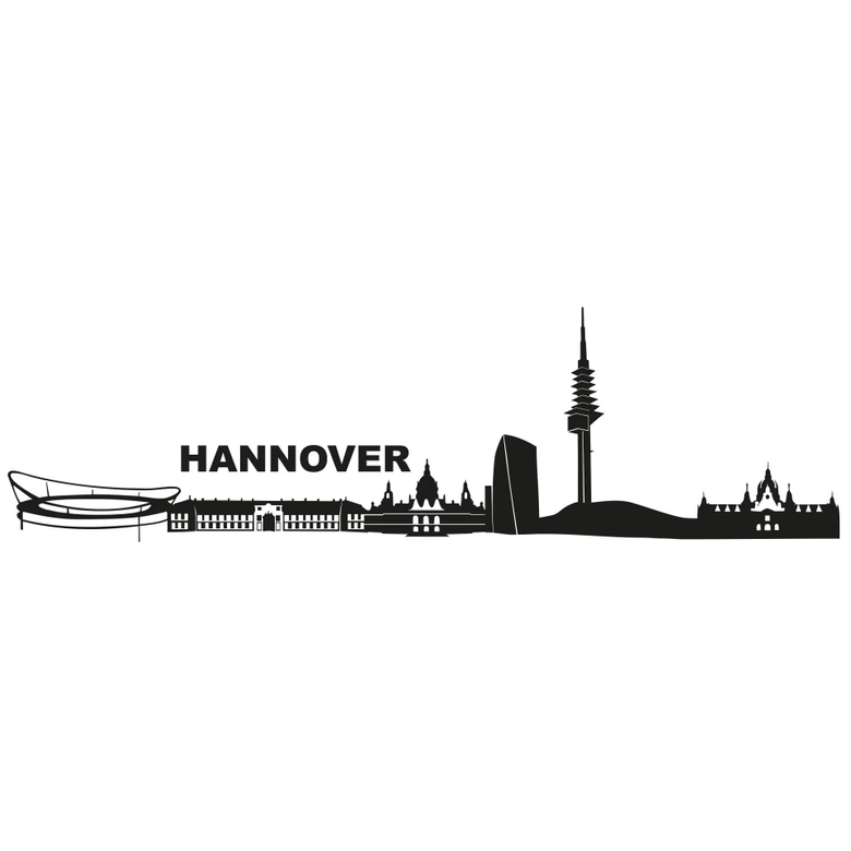 Sticker mural Skyline de Hannovre 