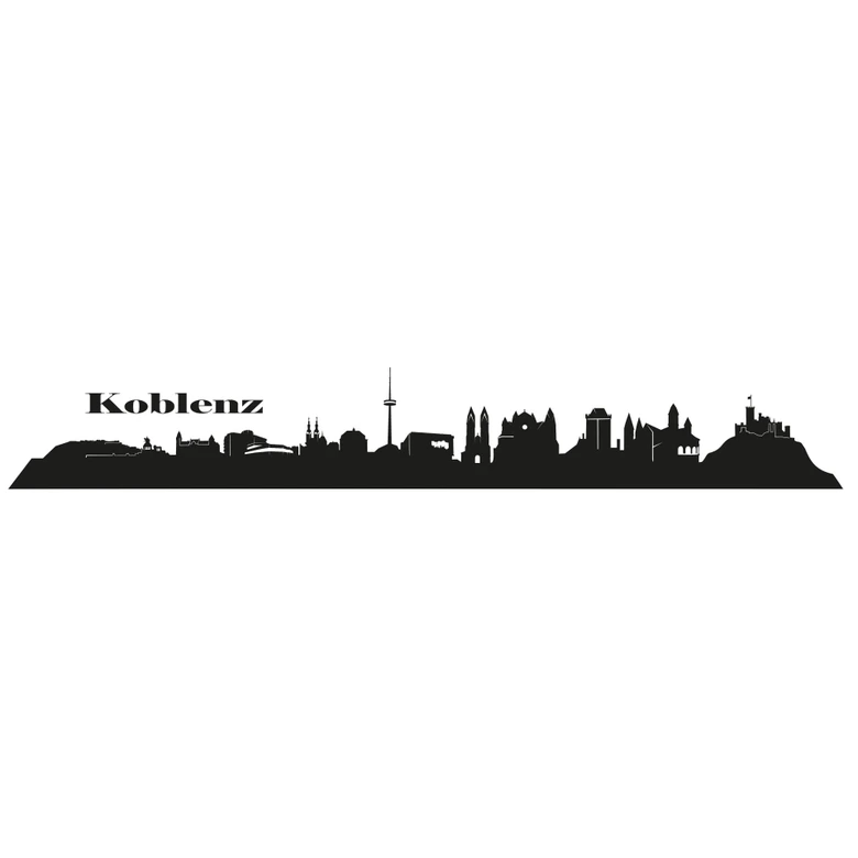 Koblenz Skyline Wall sticker 